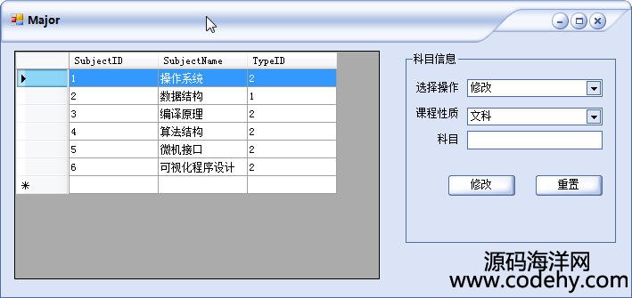 685-c# winform 學(xué)生成績(jī)管理源碼(三層架構(gòu))